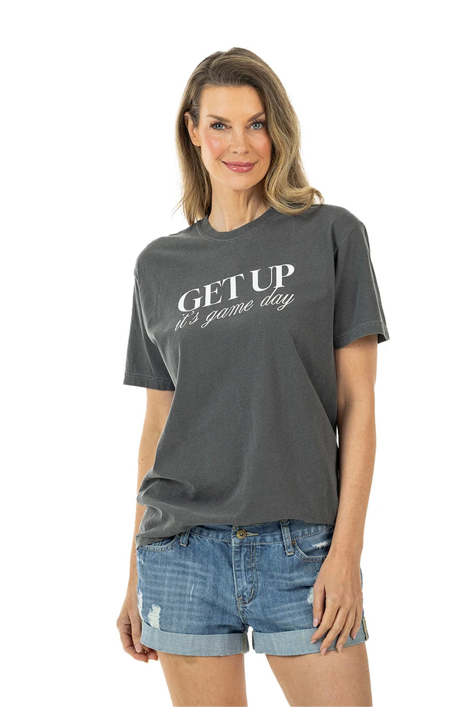 Get Up It's Game Day Graphic Tee for Women