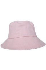 Light Pink Corded Bucket Hat