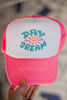 Daydream Flower Mesh Trucker Hat