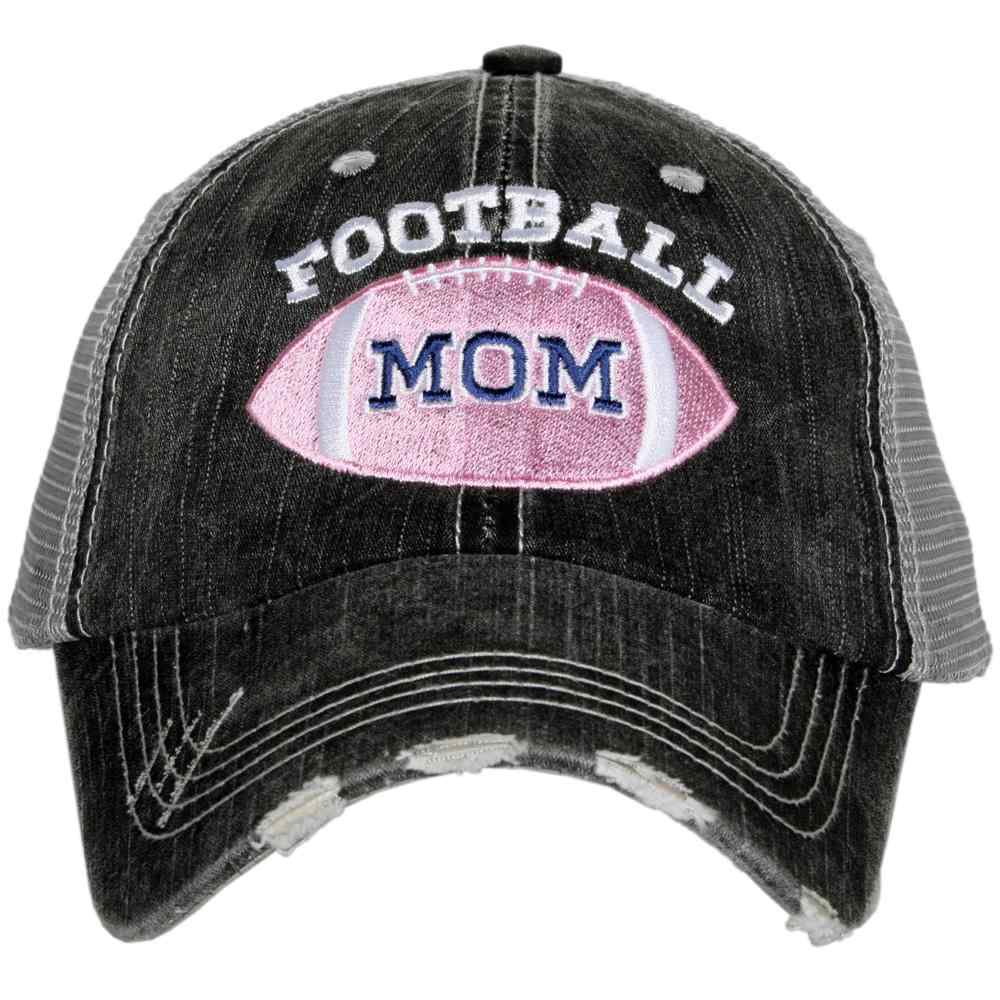 Katydid Pink Football Mom Trucker Hats - Katydid.com