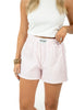 Light Pink Plaid Women's Boxers - Katydid.com