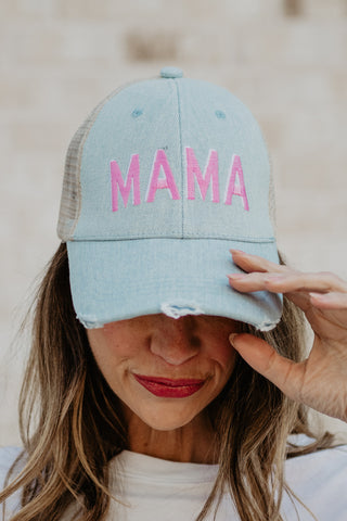 MOTHER Upside Down Two-Toned Vintage Hat