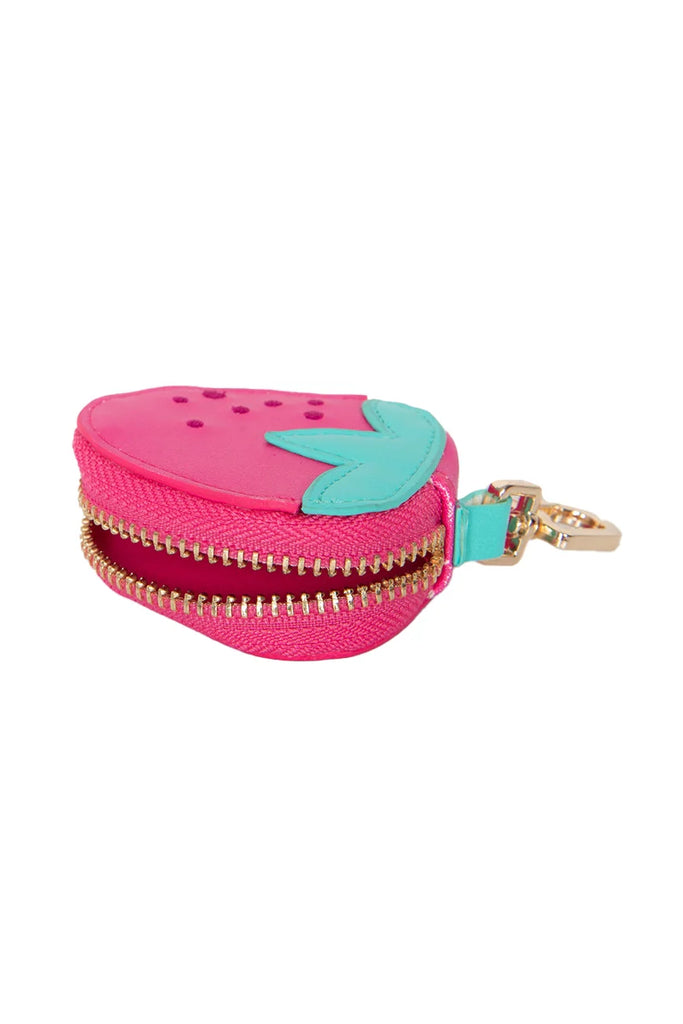 Strawberry Coin Holder Bag Charm - Katydid.com