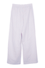 Light Pink and Blue Striped Casual Boxer Pants - Katydid.com
