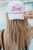 Surf Cursive Vacation Hat with Rope