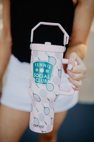 Softball Happy Face Tumbler Pouches