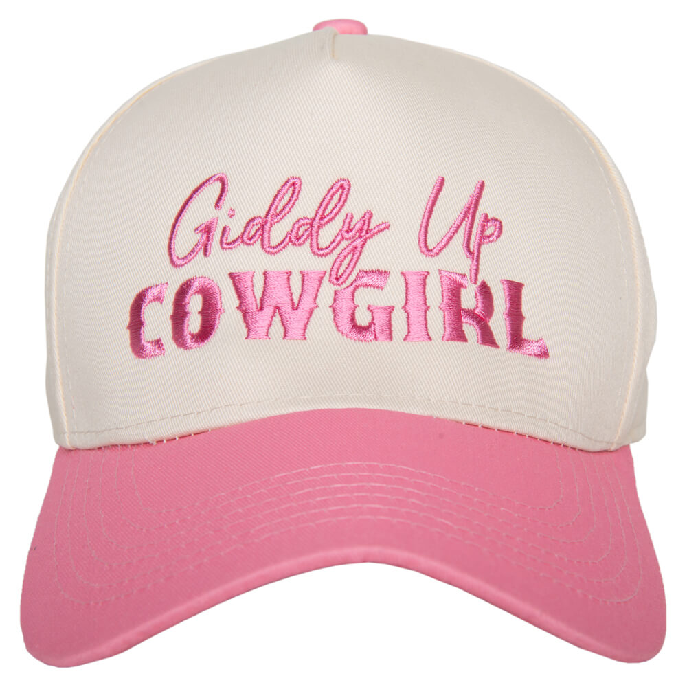 Giddy Up Cowgirl Two-Toned Vintage Hat