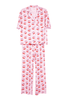 Cherry Bow Repeat Pajama Pants Set