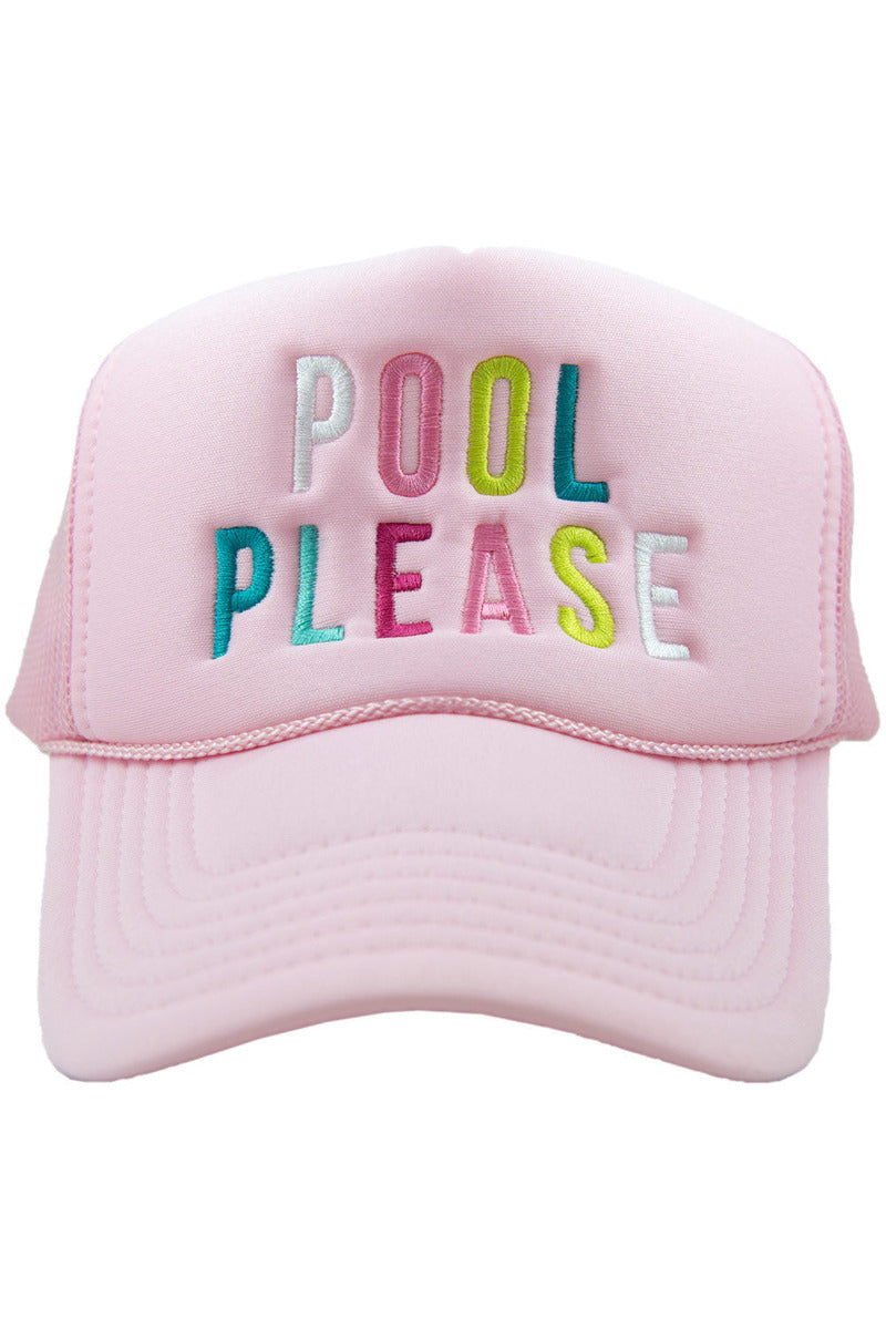 Pool Please Foam Trucker Hat - Katydid.com