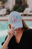 Pool Please Women's Denim Trucker Hats