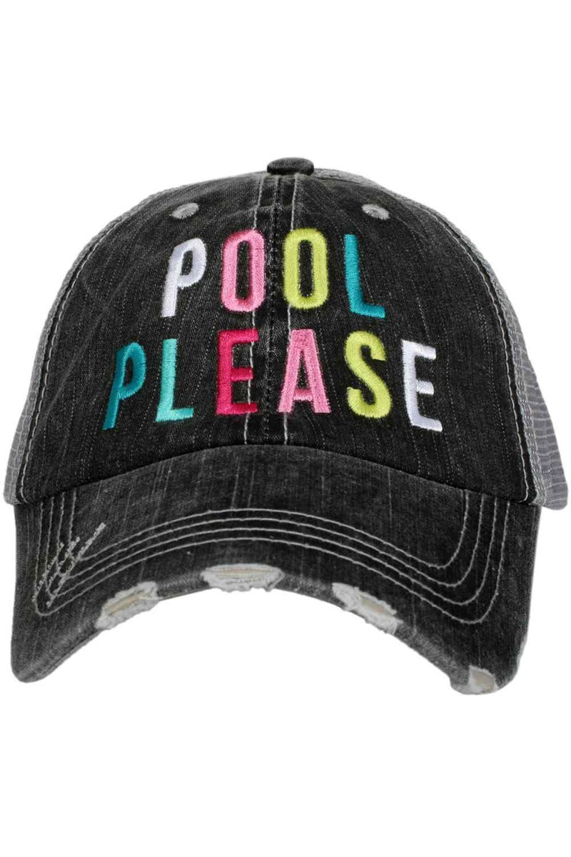Pool Please Women's Trucker Hats - Katydid.com