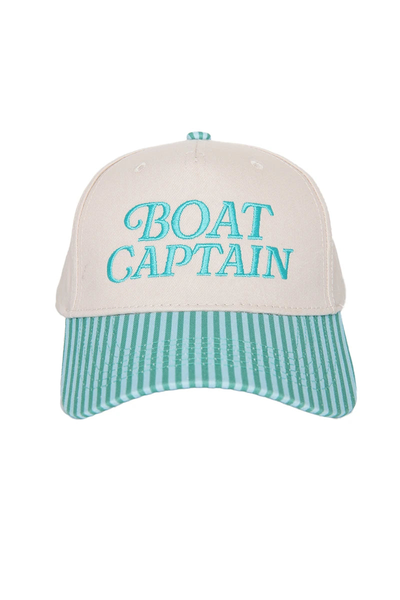 Boat Captain Two-Toned Vintage Hat - Katydid.com