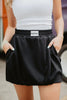 Black Scuba Skirt
