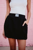 Black Scuba Skirt