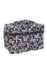 Black & White Coquette Bows All Over Makeup Bag
