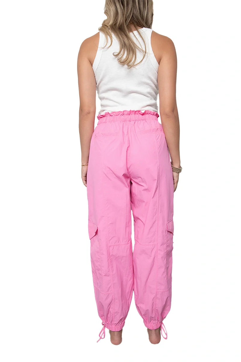 Hot Pink Lightweight Joggers Women - Katydid.com