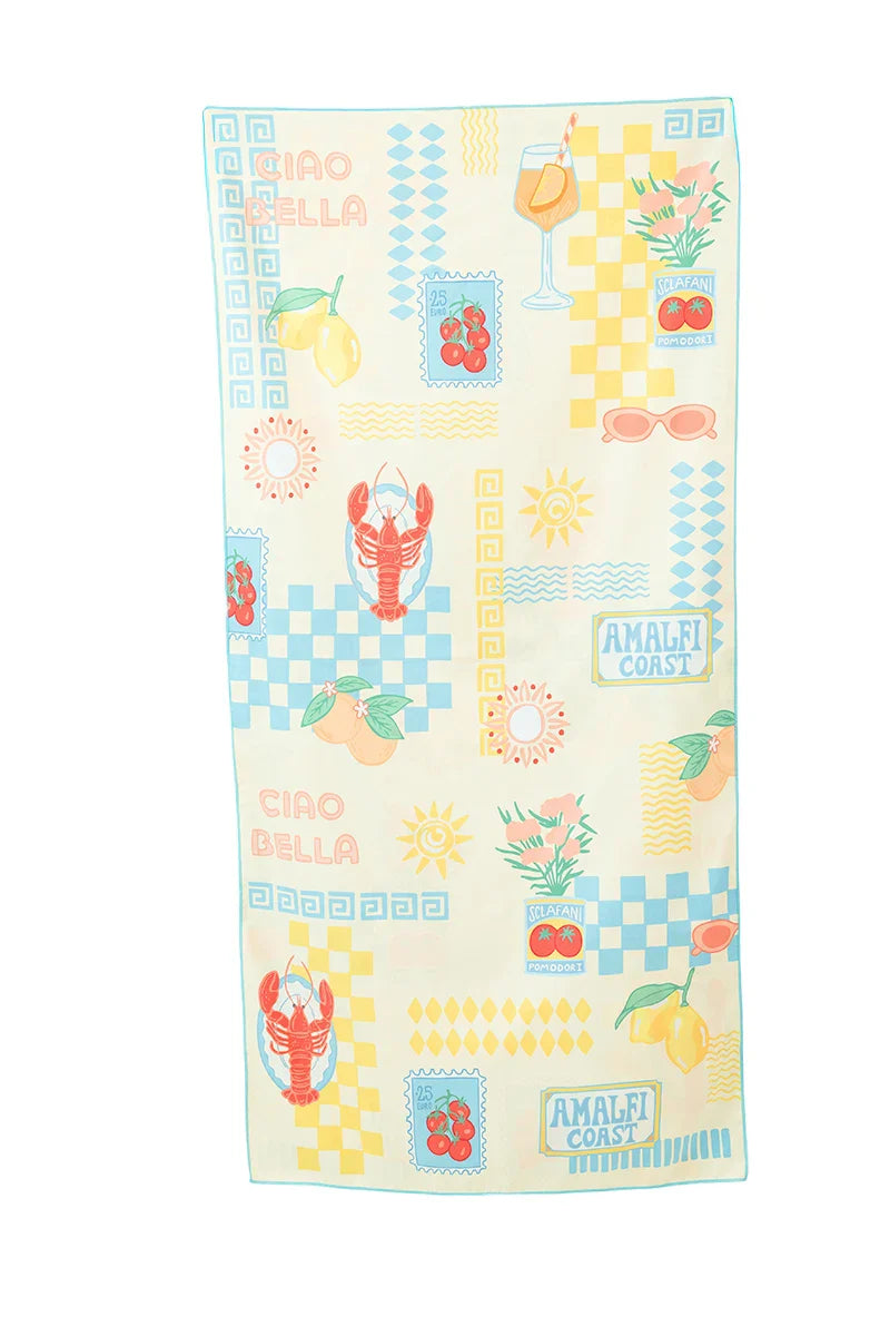 Italian Summer Reversible Quick Dry Towel - Katydid.com
