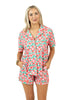 Whimsical Roses Two-Piece Pajamas - Katydid.com