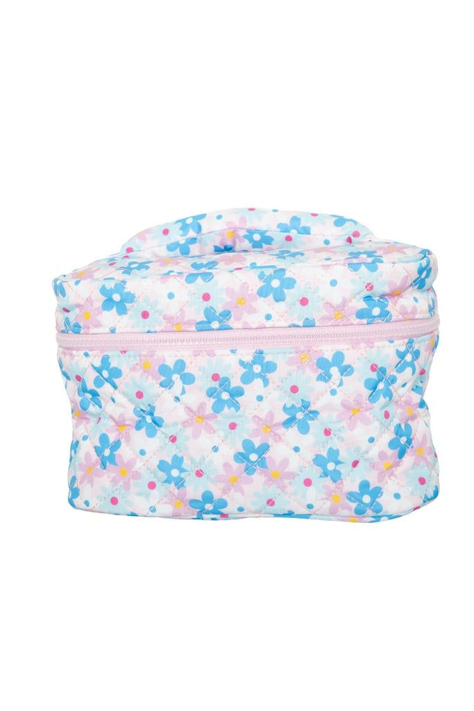 Dainty Floral Makeup Bag Womens