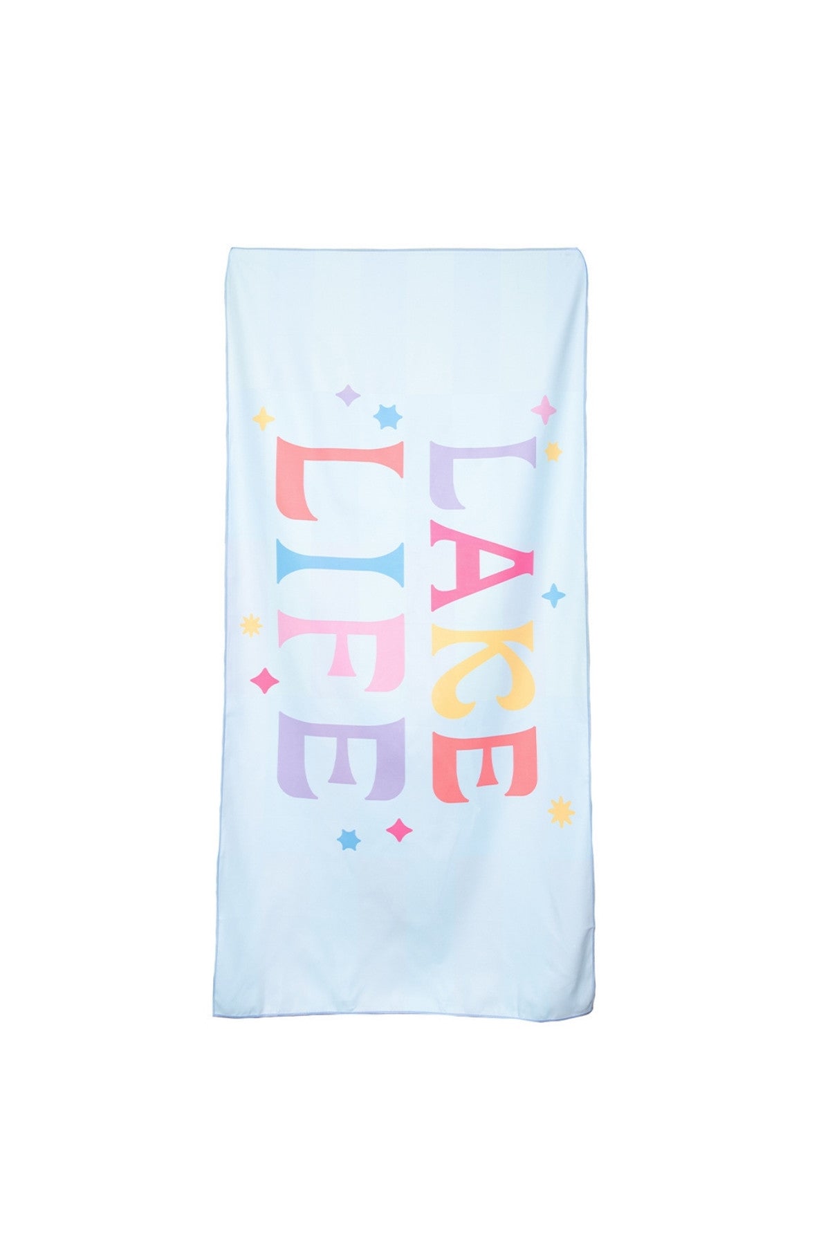 Lake Life Multicolored Reversible Quick Dry Towel