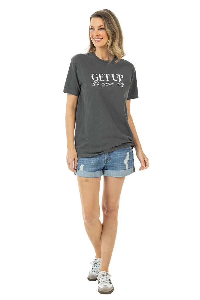Get Up It's Game Day Graphic Tee for Women