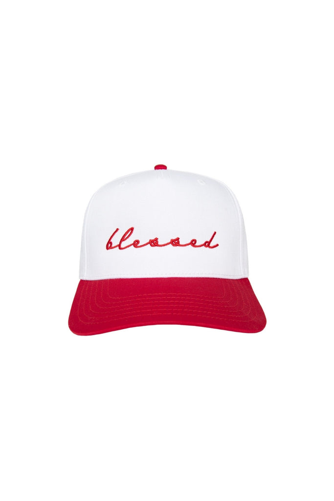 Blessed (Cursive) Two-Toned Hats
