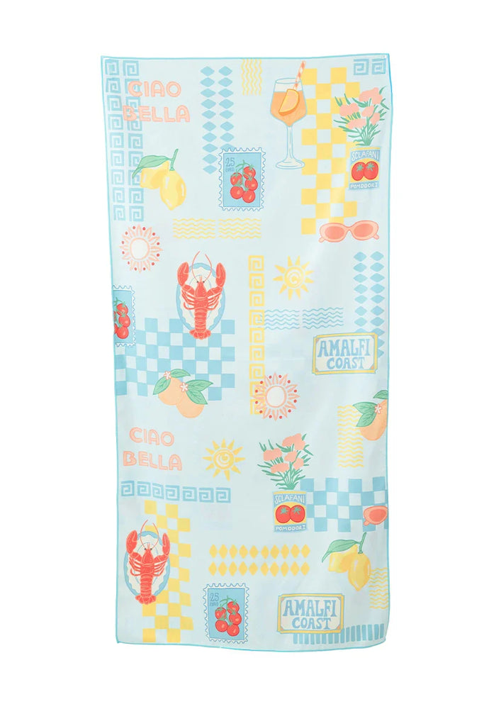 Italian Summer Reversible Quick Dry Towel - Katydid.com