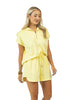 Half Zip Scuba Set Yellow - Katydid.com