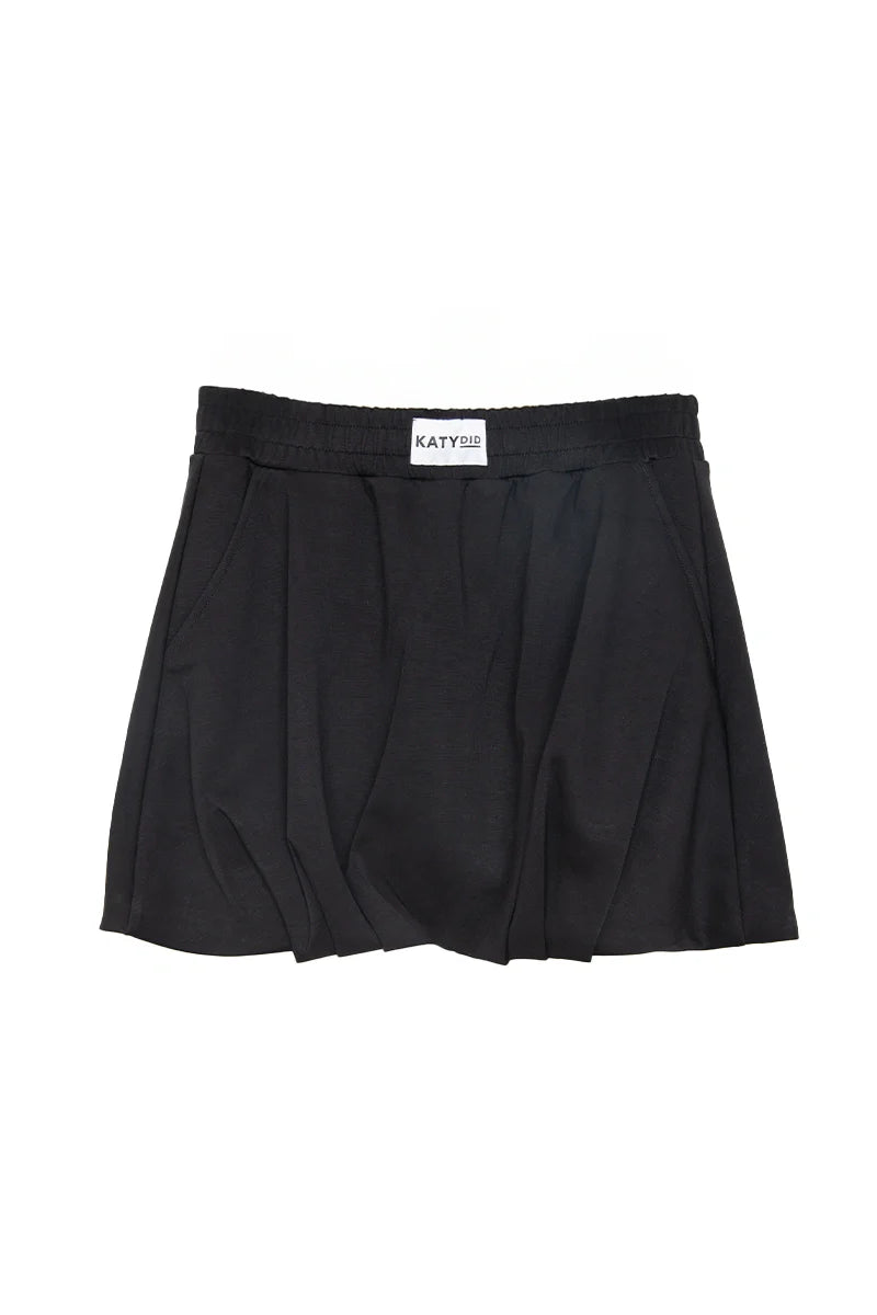Black Scuba Skirt - Katydid.com