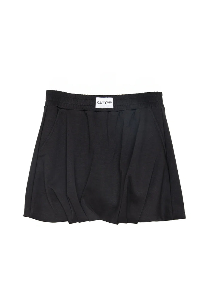 Black Scuba Skirt
