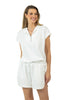White Two Piece Scuba Set - Katydid.com