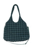 Forest Green Rectangular Tote Bag Puffer