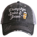 Katydid Pumpkin Spice and Jesus Trucker Hat - Katydid.com
