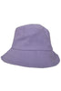 Purple Corded Bucket Hat