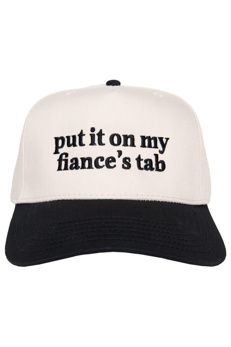 Put It On My Fiance's Tab Two-Toned Vintage Hat - Katydid.com