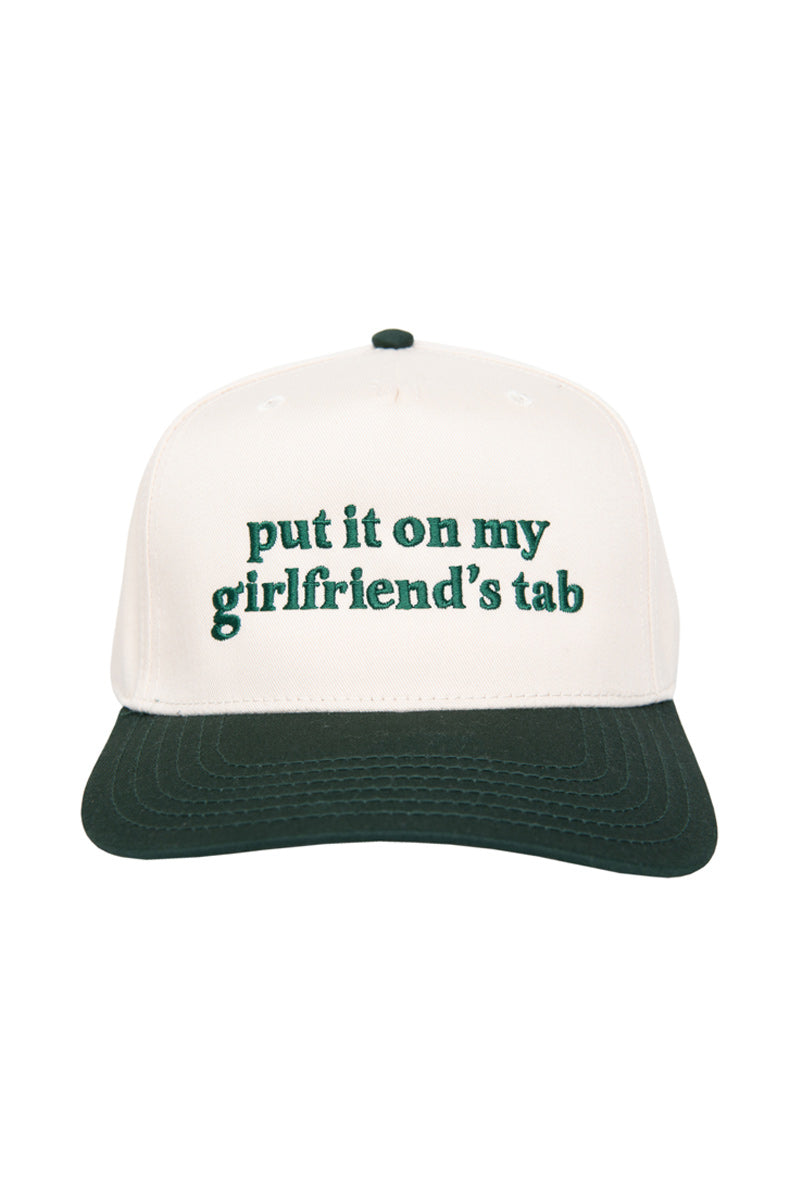 Put It On My Girlfriend's Tab Two-Toned Hat