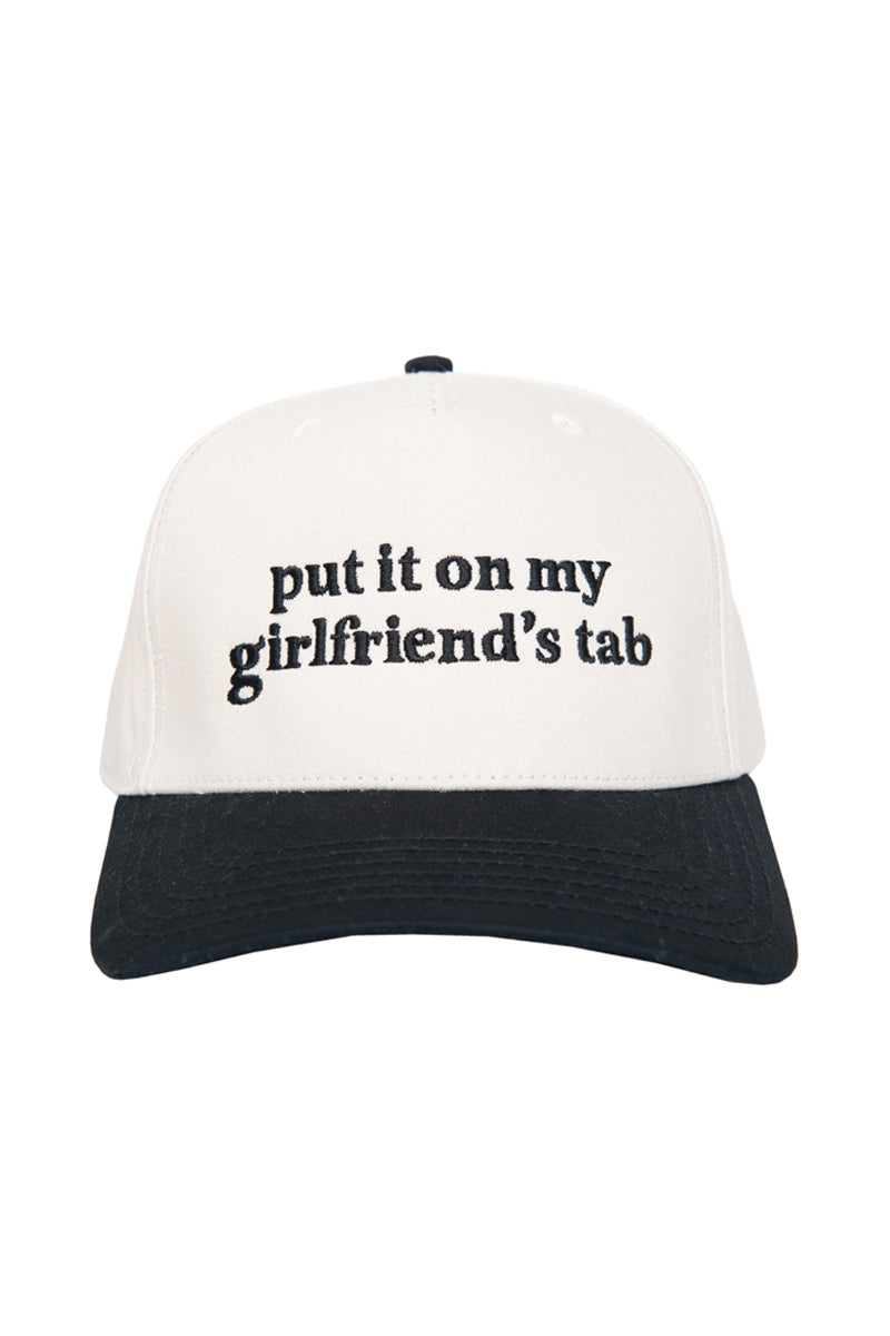 Put It On My Girlfriend's Tab Two-Toned Hat