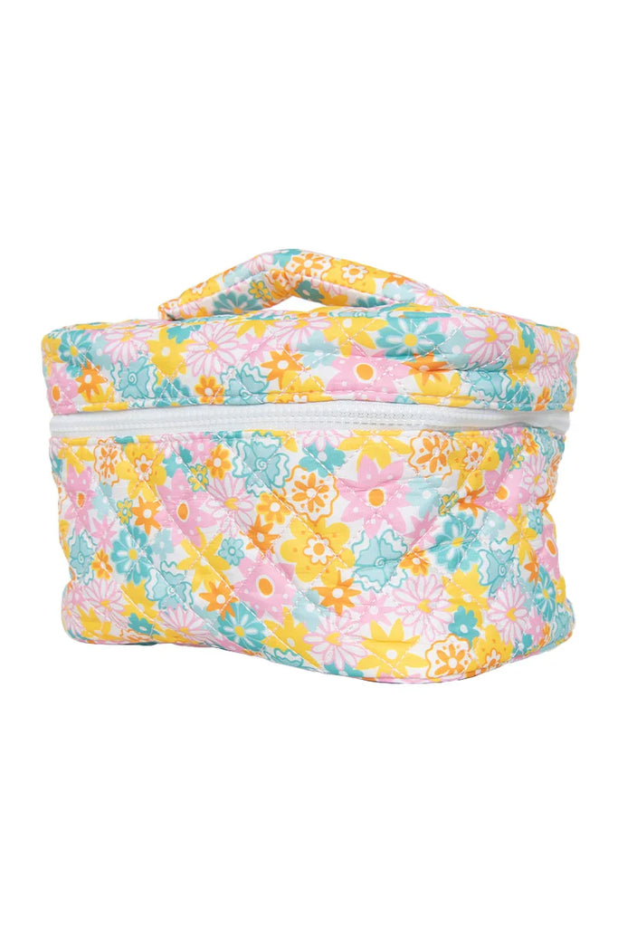 Spring Flowers Cosmetic Bag for Makeup - Katydid.com