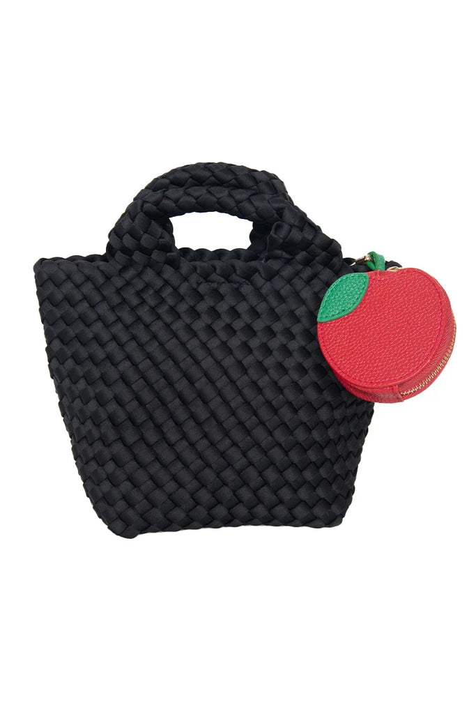 Red Apple Coin Zipper Purse