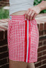 Red Plaid Boxers Female