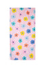 Flowers & Check Quick Dry Reversible Towel