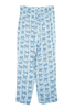 Light Blue Toile Coquette Bows Boxer Pants - Katydid.com