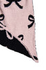 Mini Black Bows Double Sided Knit Blanket - Katydid.com