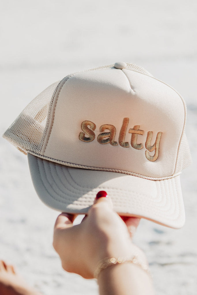 Salty Foam Trucker Cap for Vacation