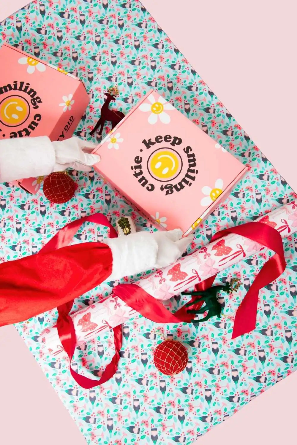 Champagne Christmas Gift Box