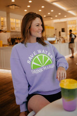 Save Water Drink Margs Crew Sweatshirt