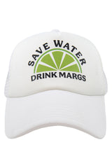 Save Water Drink Margs Foam Trucker Hat