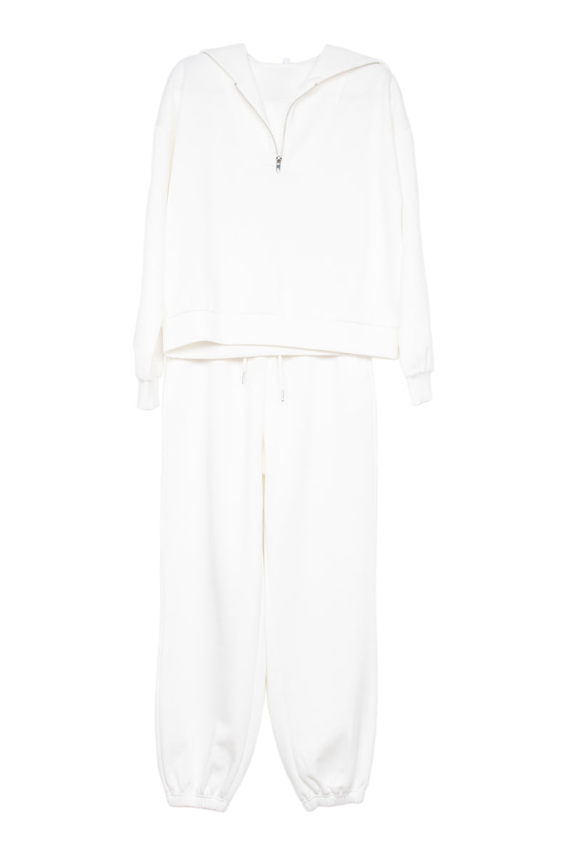 White 2 Piece Pant Set | Matching Women's Set | Katydid