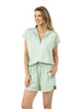 Seafoam Half Zip Scuba Set - Katydid.com