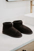 Black Fur Mini Ankle Boots for Women